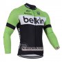 Abbigliamento Belkin 2014 Manica Lunga E Calza Abbigliamento Con Bretelle Verde E Nero