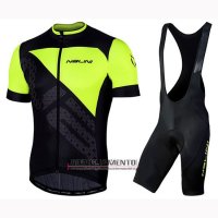 Abbigliamento Nalini Volata 2.0 2019 Manica Corta e Pantaloncino Con Bretelle Nero Giallo