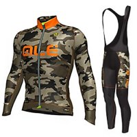 Abbigliamento ALE 2017 Manica Lunga e Pantaloncino Con Bretelle camuffamento