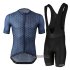 Abbigliamento Le Col Manica Corta e Pantaloncino Con Bretelle 2021 Scuro Blu