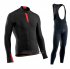 Abbigliamento Northwave 2019 Manica Lunga e Calzamaglia Con Bretelle Negro Rosso