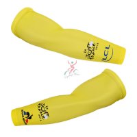 Manicotti Tour de France 2015 Bianco Giallo