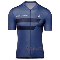 Abbigliamento Tour de France 2020 Manica Corta e Pantaloncino Con Bretelle Spento Blu