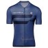 Abbigliamento Tour de France 2020 Manica Corta e Pantaloncino Con Bretelle Spento Blu