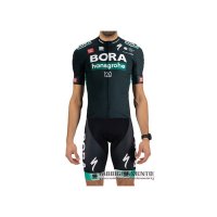 Abbigliamento Bora-Hansgrone 2021 Manica Corta e Pantaloncino Con Bretelle Spento Verde