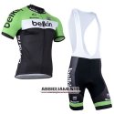 Abbigliamento Belkin 2014 Manica Corta E Pantaloncino Con Bretelle Verde E Nero