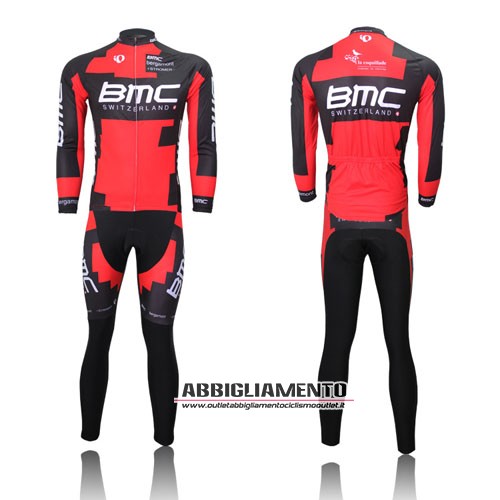 Abbigliamento Bmc 2013 Manica Lunga E Calza Abbigliamento Con Bretelle Nero E Rosso - Clicca l'immagine per chiudere